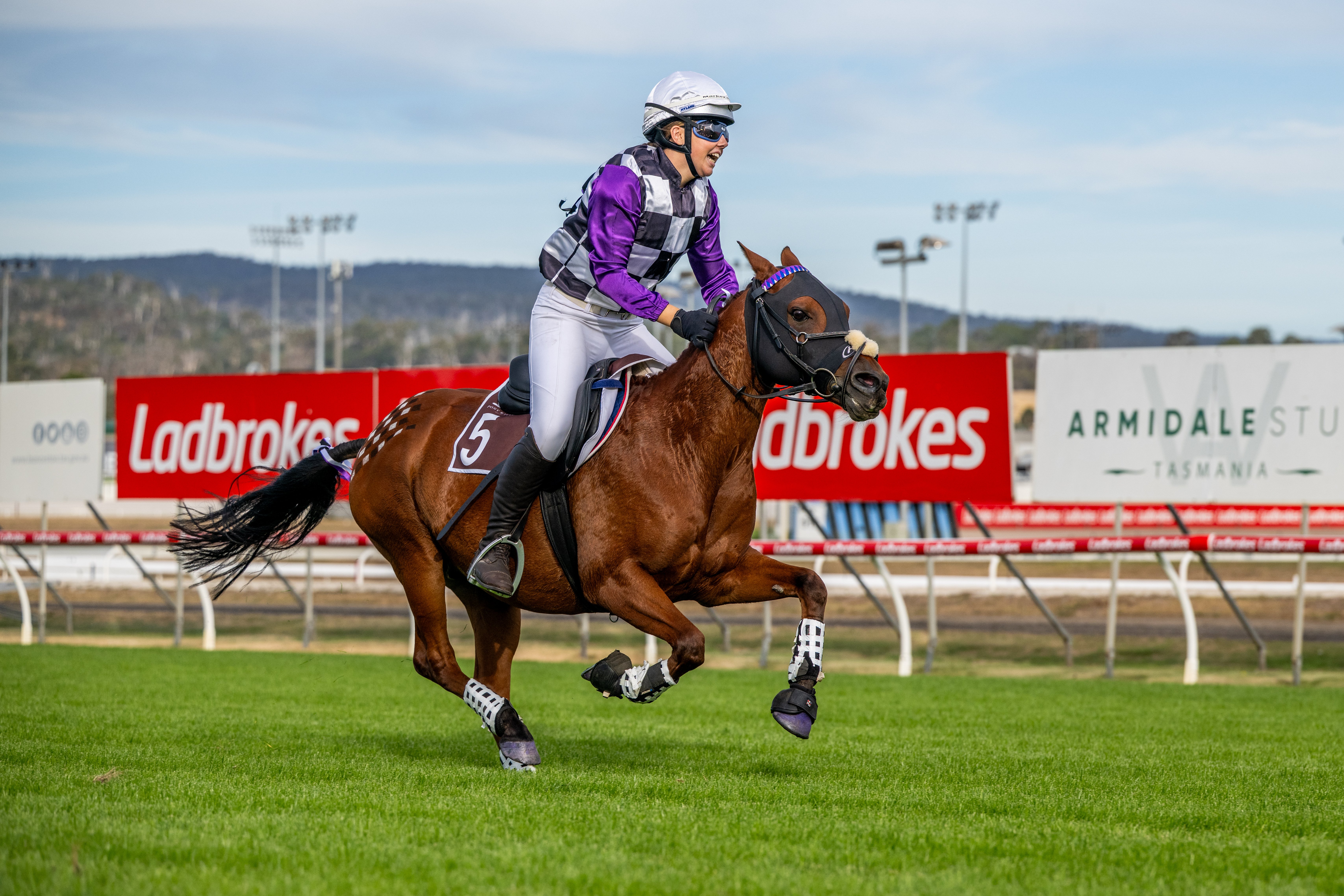 Pony Racing, Large Pony, Race 2_21-02-25, Launceston Oaks Day,  Sharon Lee Chapman_1848